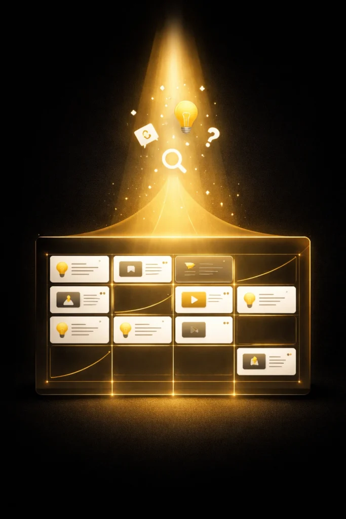 الإلهام مقابل التخطيط