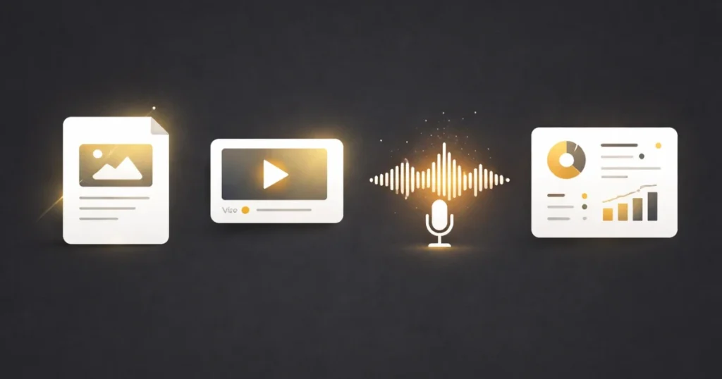 أنواع المحتوى الرقمي: دليلك لاختيار النوع المناسب لكل منصة وهدف